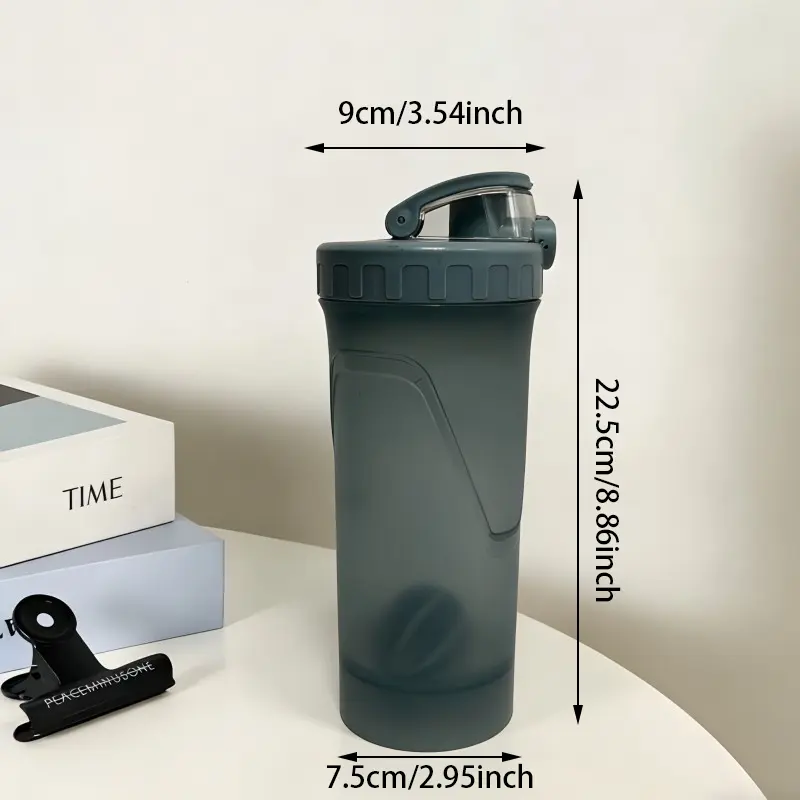 Frosted Matte Protein Shaker botila