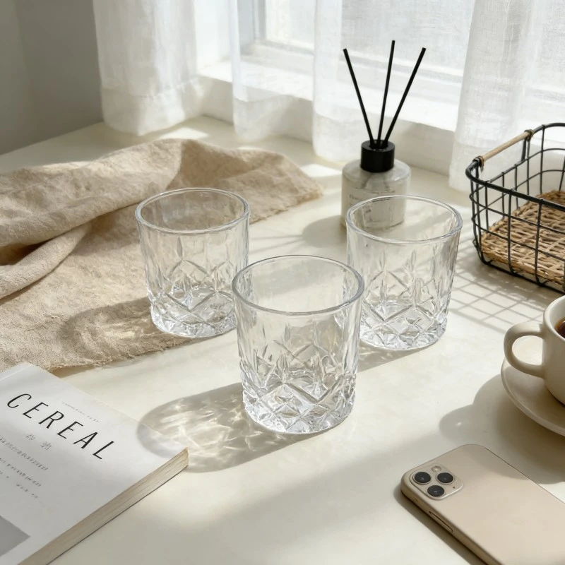 Glass Crystal Whiskey Tumblers