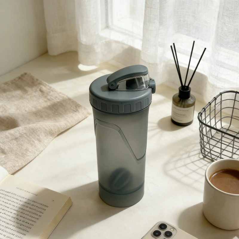 Frosted Matte Protein Shaker Bottle