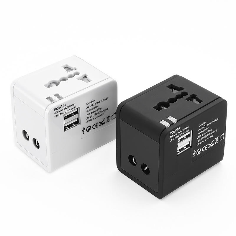 Bidaia-moldagailu unibertsala USB ataka bikoitzarekin