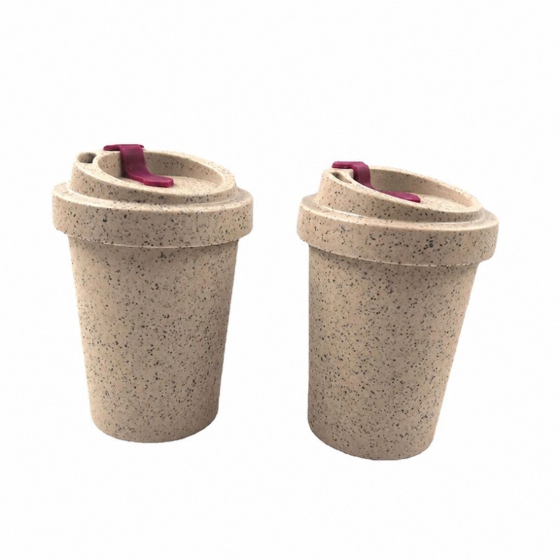 12 oz-ko kafe iraunkorra lurpeko bidaia-kopa berrerabilgarria